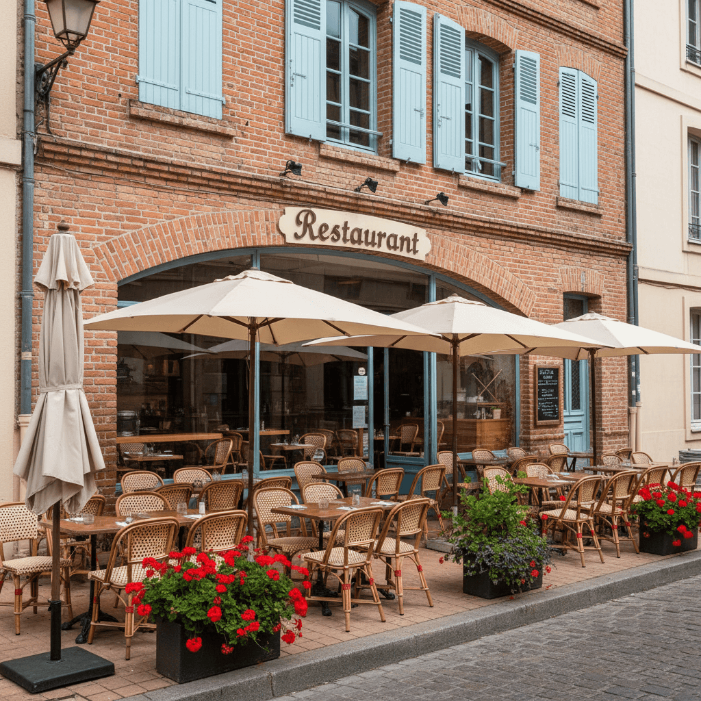 Restaurant à Toulouse : terrasse - licence IV - Image 1