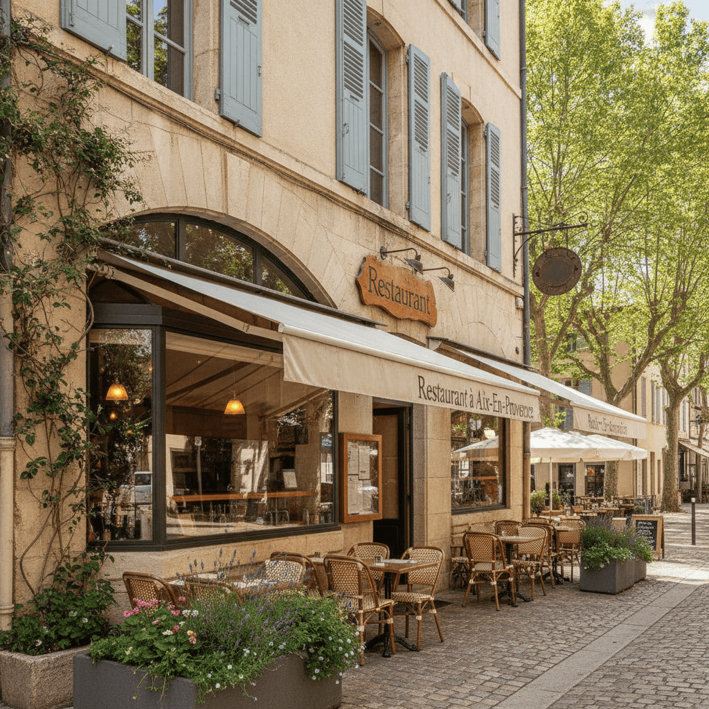 Restaurant à Aix-En-Provence : extraction