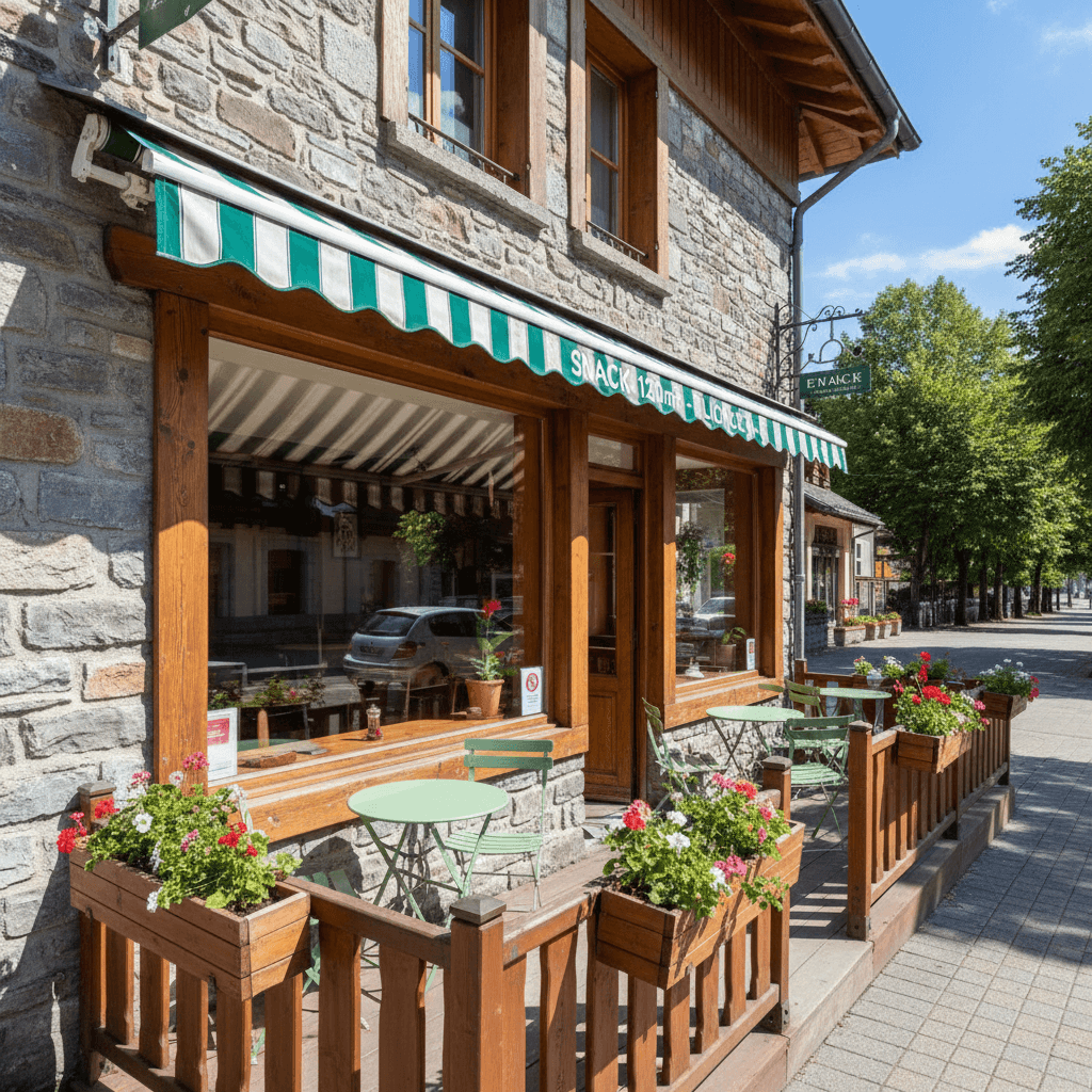 Snack 120m² à Chambéry : terrasse - licence IV - Image 1