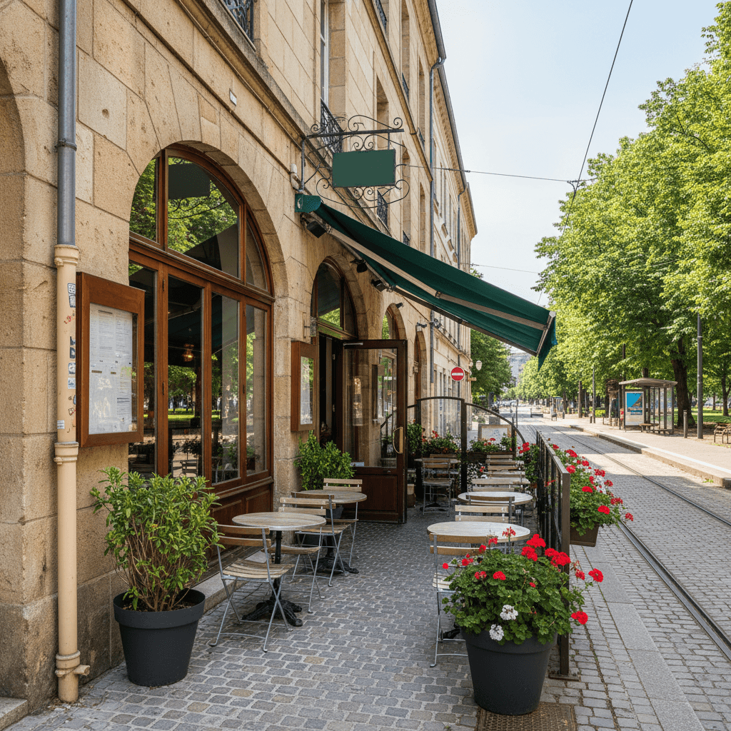 Bar-brasserie 260m² à Saint-Égrève : terrasse - licence IV - Image 1