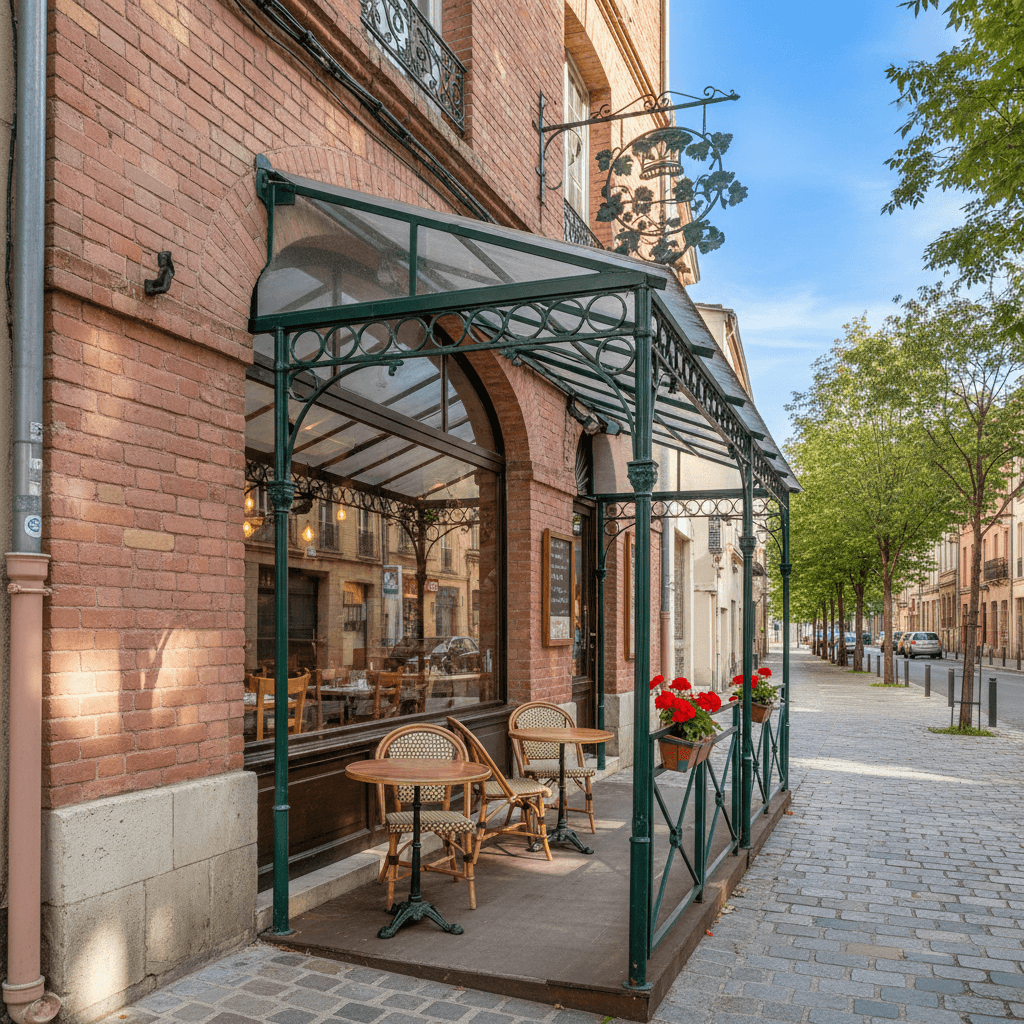 Restaurant 120m² à Toulouse : extraction - cuisine équipée - Image 1