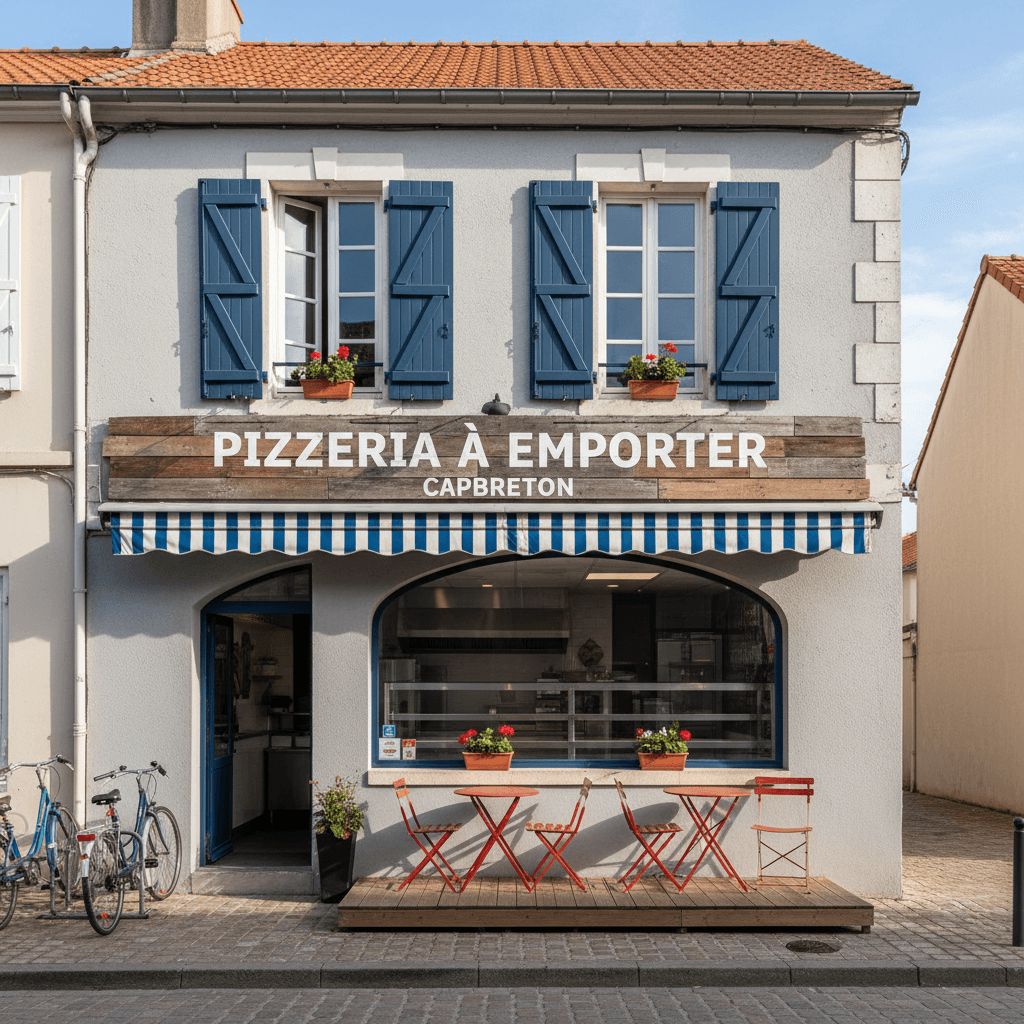 Fast-food 32m² à Capbreton : terrasse - extraction - Image 1