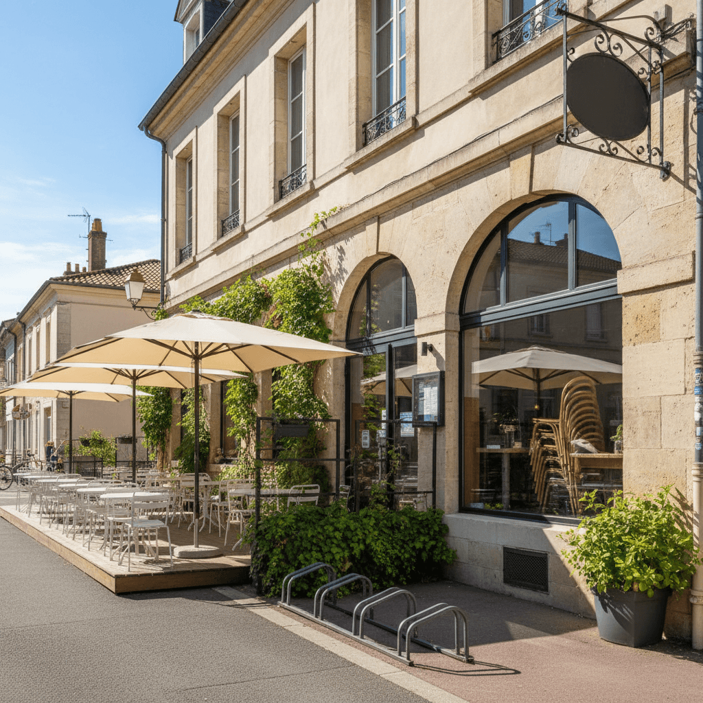 Restaurant à Mérignac : terrasse - licence IV - Image 1