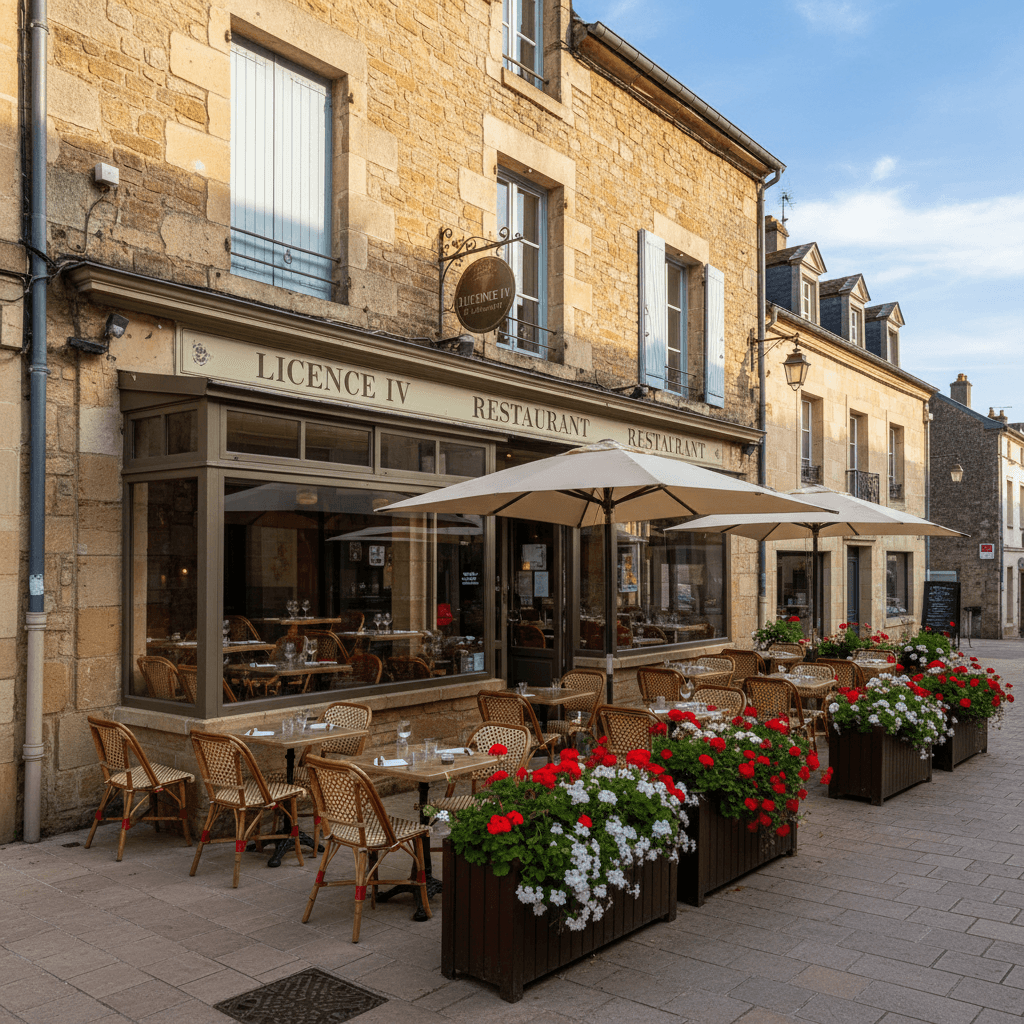 Restaurant à Périgueux : terrasse - licence IV