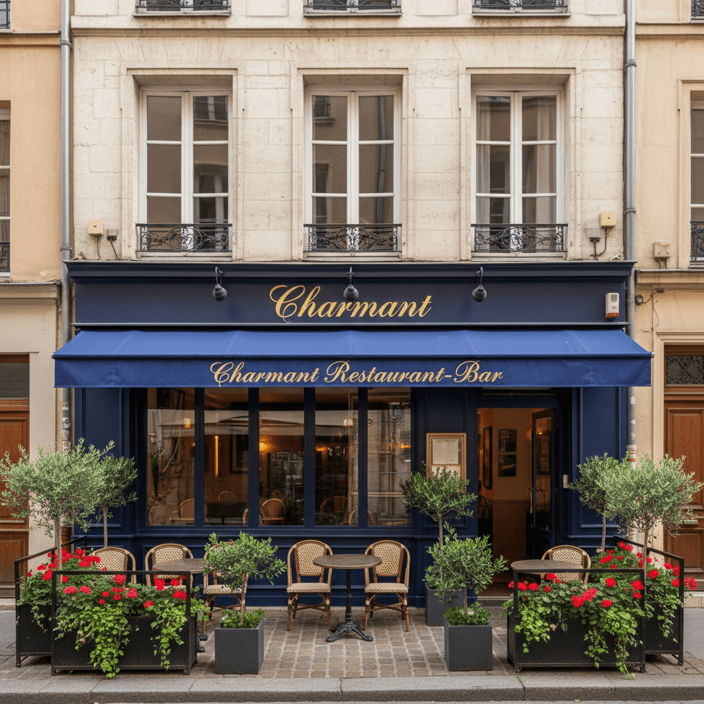 Restaurant 125m² à Lyon : terrasse - licence IV