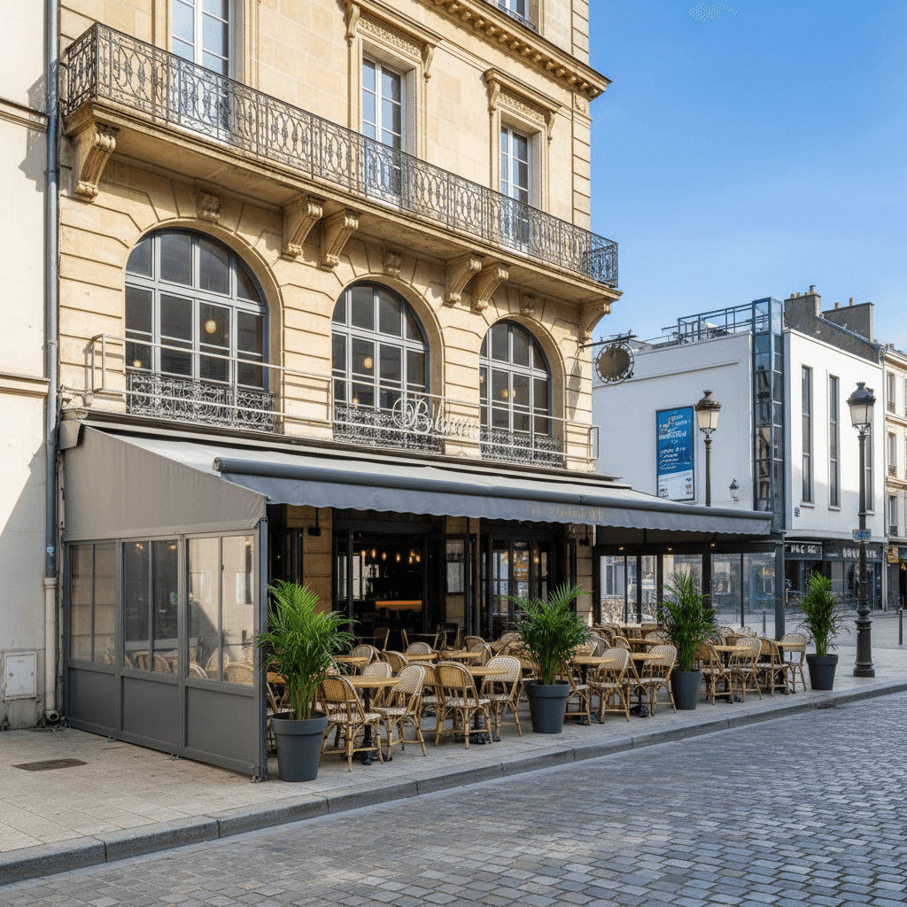 Bar-brasserie 378m² à Thionville : terrasse - licence IV - Image 1