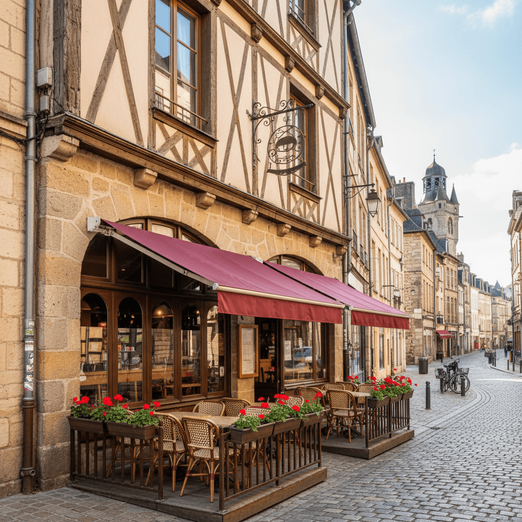 Restaurant 190m² à Rennes : extraction