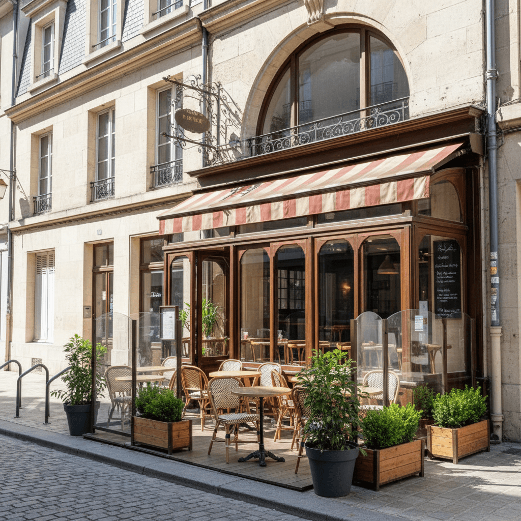 Bar-brasserie à Nantes : terrasse - licence IV - Image 1