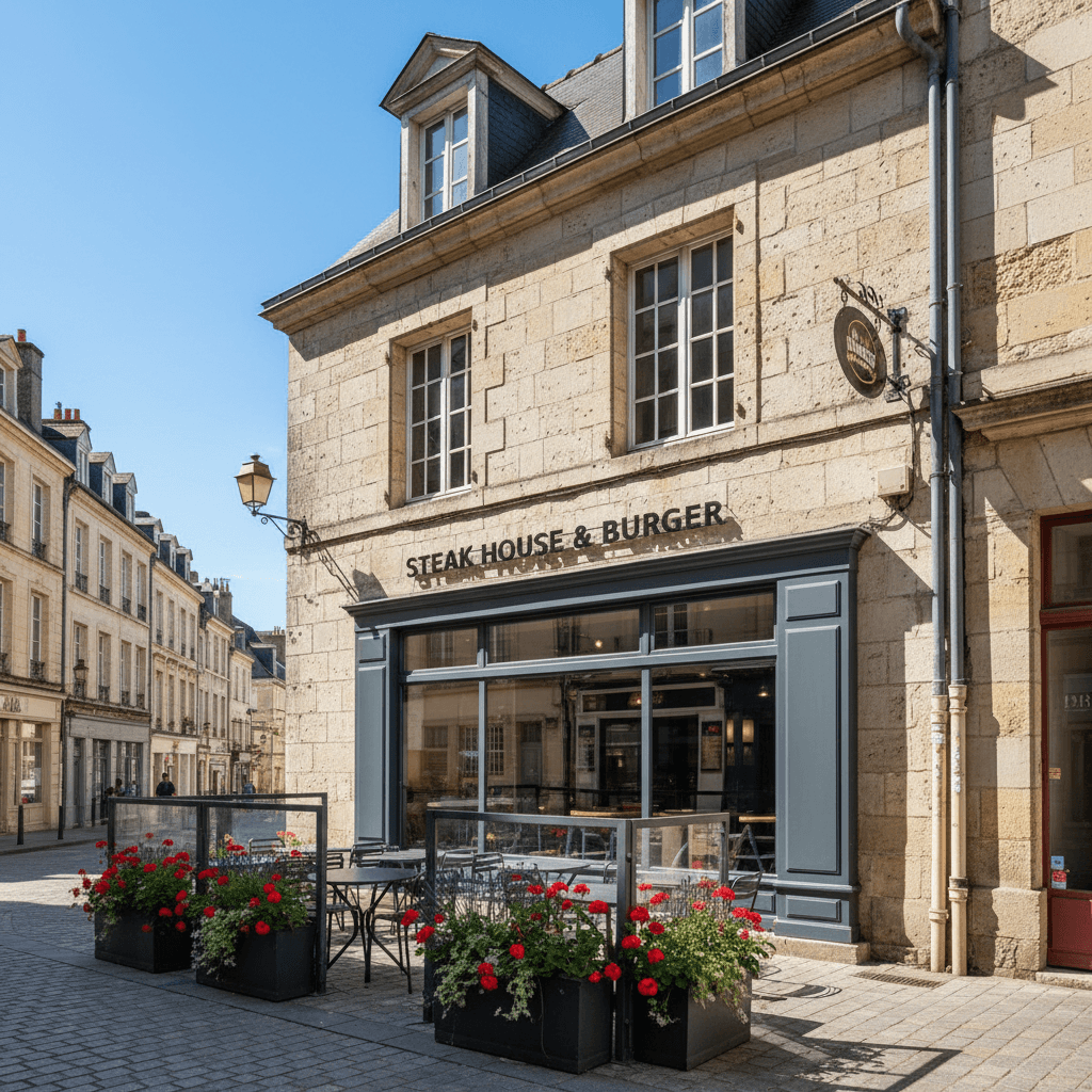 Fast-food 200m² à Poitiers : terrasse - licence IV - Image 1