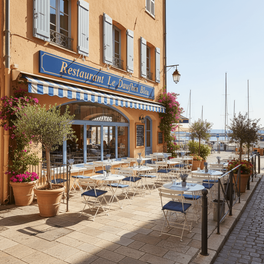 Restaurant 62m² à Antibes : terrasse - climatisation - Image 1