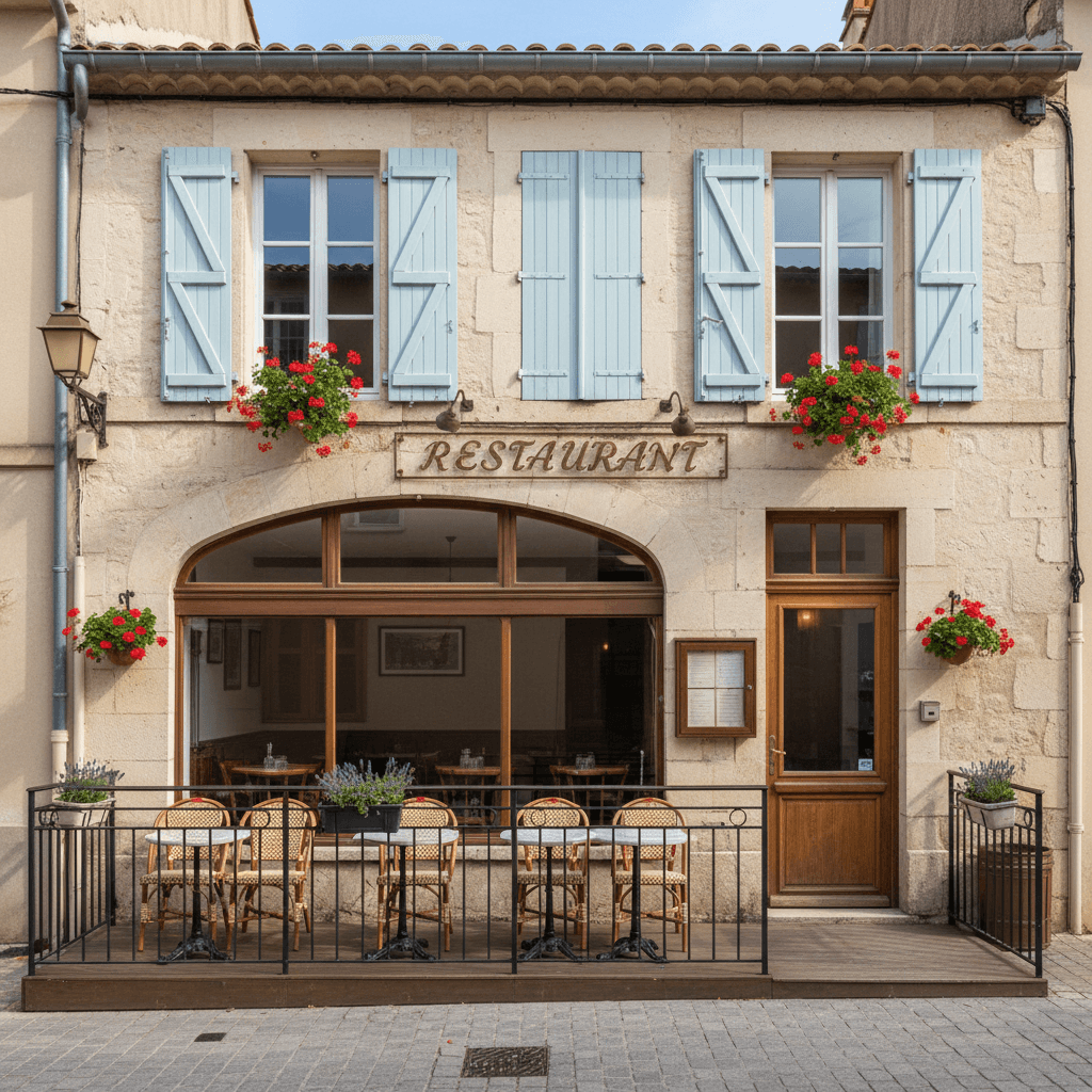Restaurant 99m² à Lamalou-Les-Bains : terrasse - licence IV - Image 1