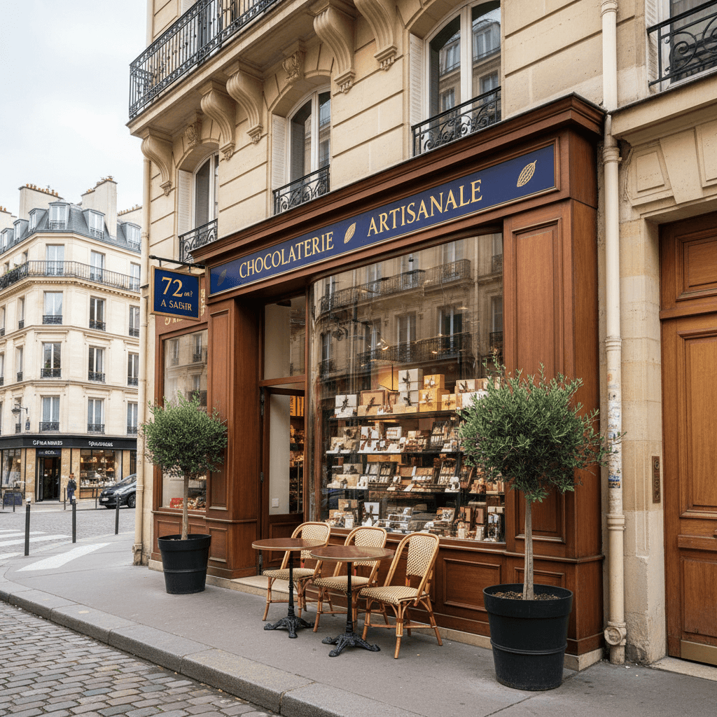 Chocolaterie à Paris - Local de 72 m² à saisir