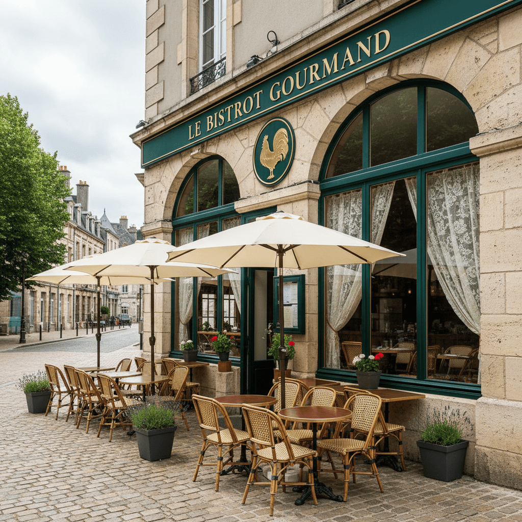 Restaurant 105m² à Verdun : terrasse - licence IV - Image 1
