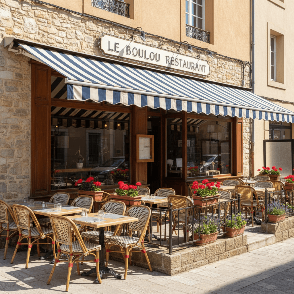 Restaurant 200m² à Le Boulou : terrasse - licence IV - Image 1