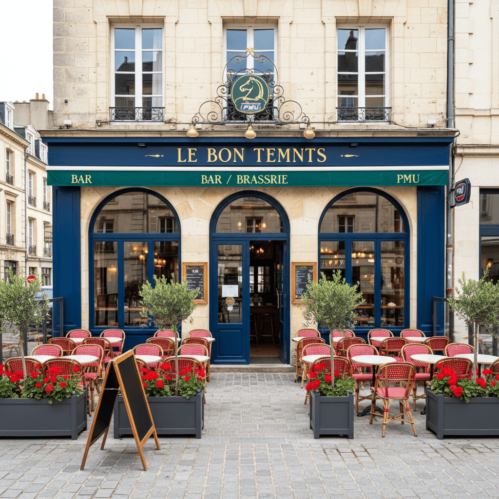 Bar-brasserie 150m² à Rennes : terrasse