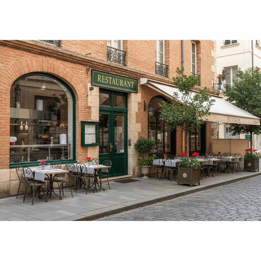 Restaurant à Toulouse : terrasse - licence IV - Image 1