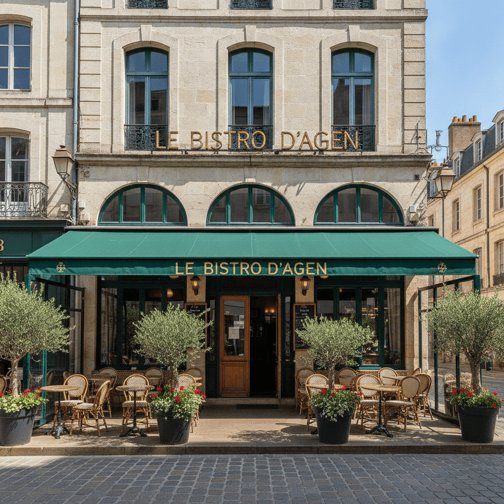 Bar-brasserie 170m² à Agen : terrasse - licence IV - Image 1
