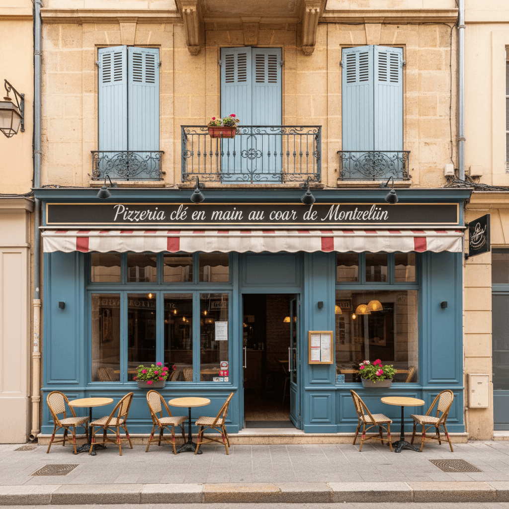 Restaurant 50m² à Montpellier : licence IV - extraction