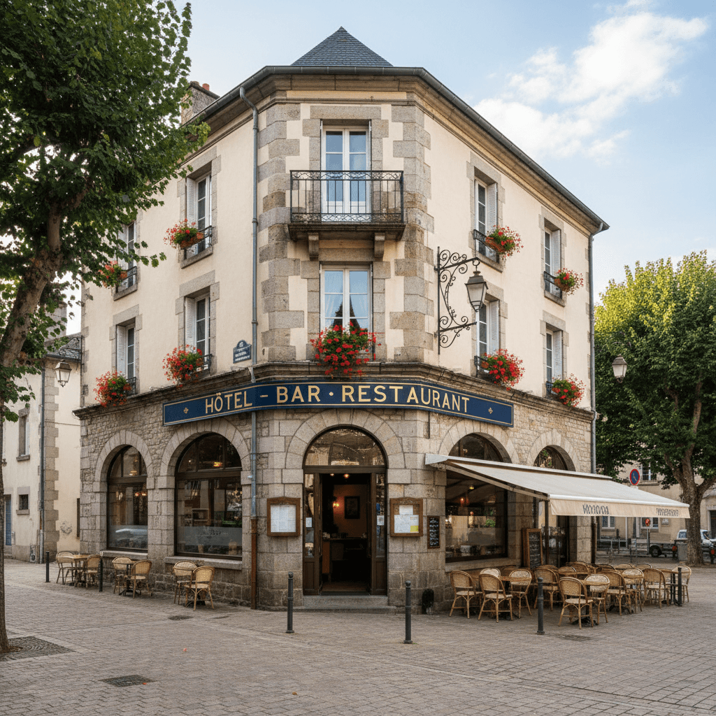 Restaurant 295m² à La Mure : terrasse - licence IV - Image 1