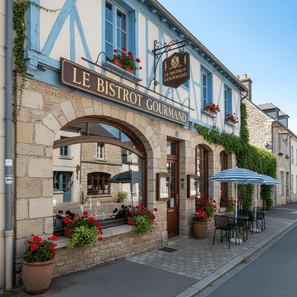 Restaurant à Torigny-Les-Villes : cuisine équipée - cave/réserve - Image 1