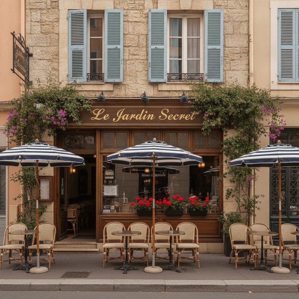 Restaurant 40m² à Nice : terrasse - licence IV