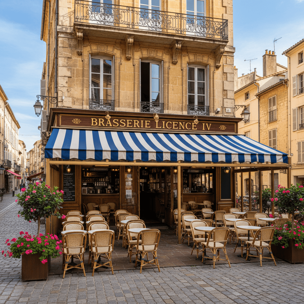 Bar-brasserie à Perpignan : terrasse - licence IV - Image 1
