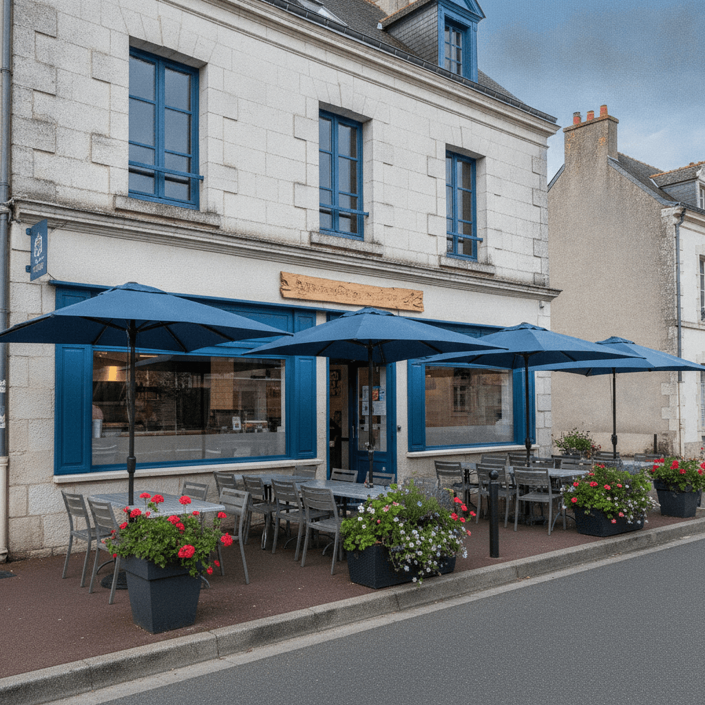 Fast-food à Luçon : terrasse - extraction - Image 1