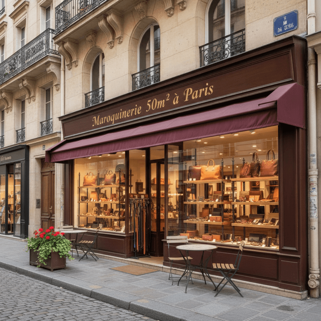 Maroquinerie 50m² à Paris