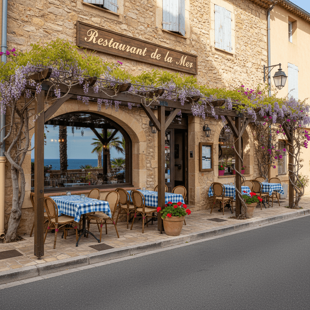 Restaurant 103m² à Bormes-Les-Mimosas : terrasse - licence IV - Image 1