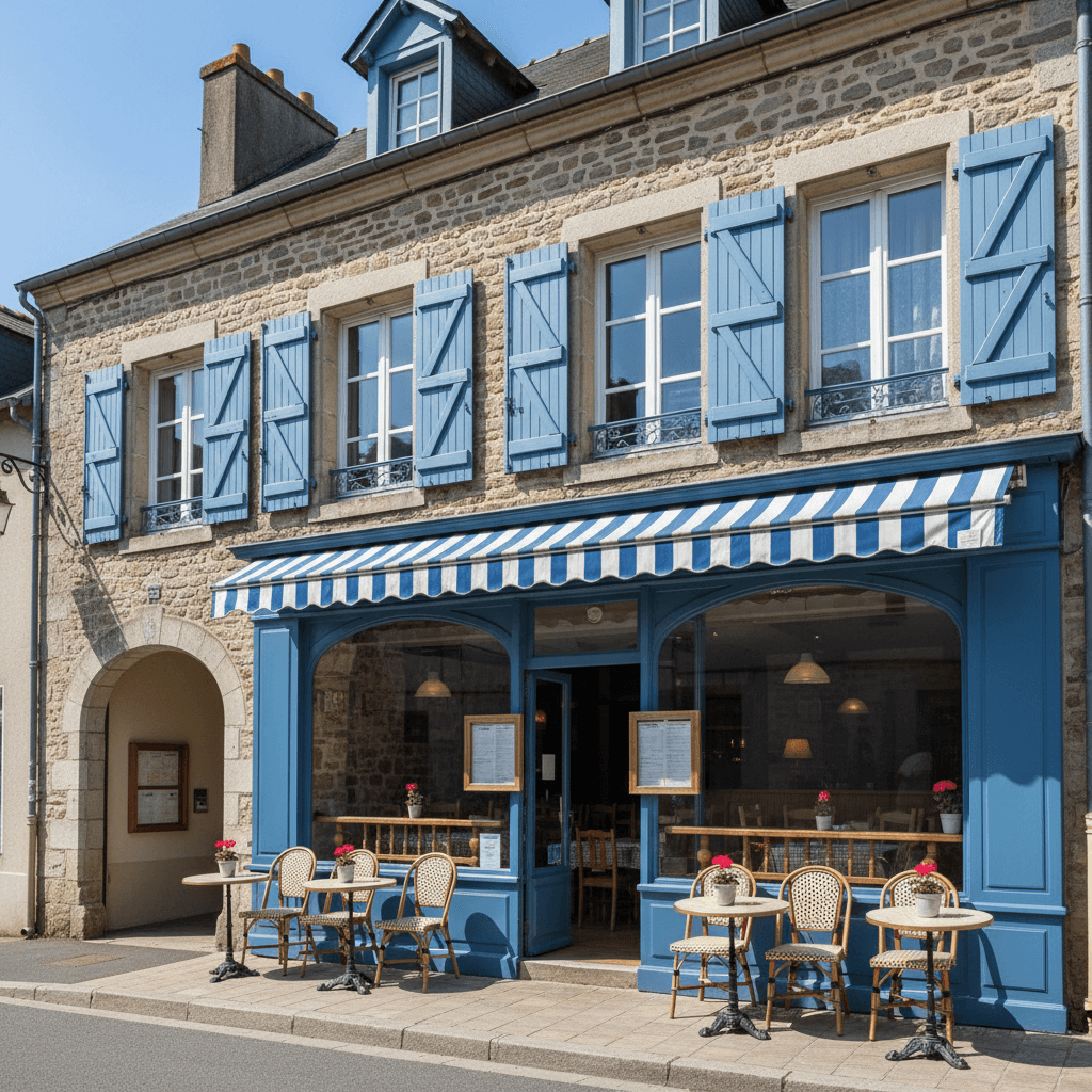 Restaurant 200m² à Avranches : terrasse - extraction - Image 1