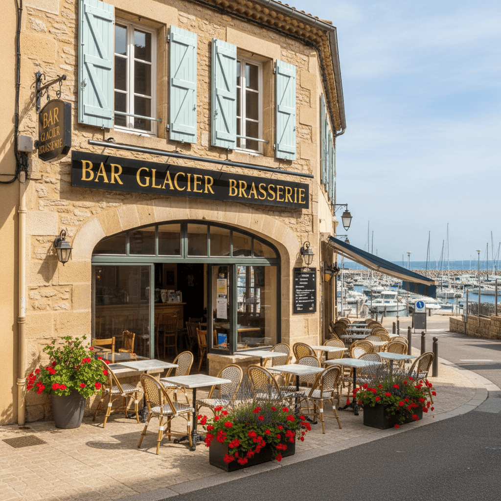 Bar-brasserie 140m² à Clermont-L'Hérault : terrasse - licence IV - Image 1