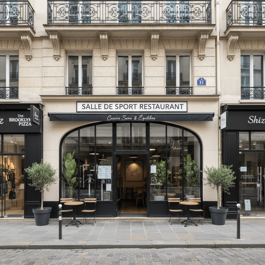 Salle de sport 120m² à Paris