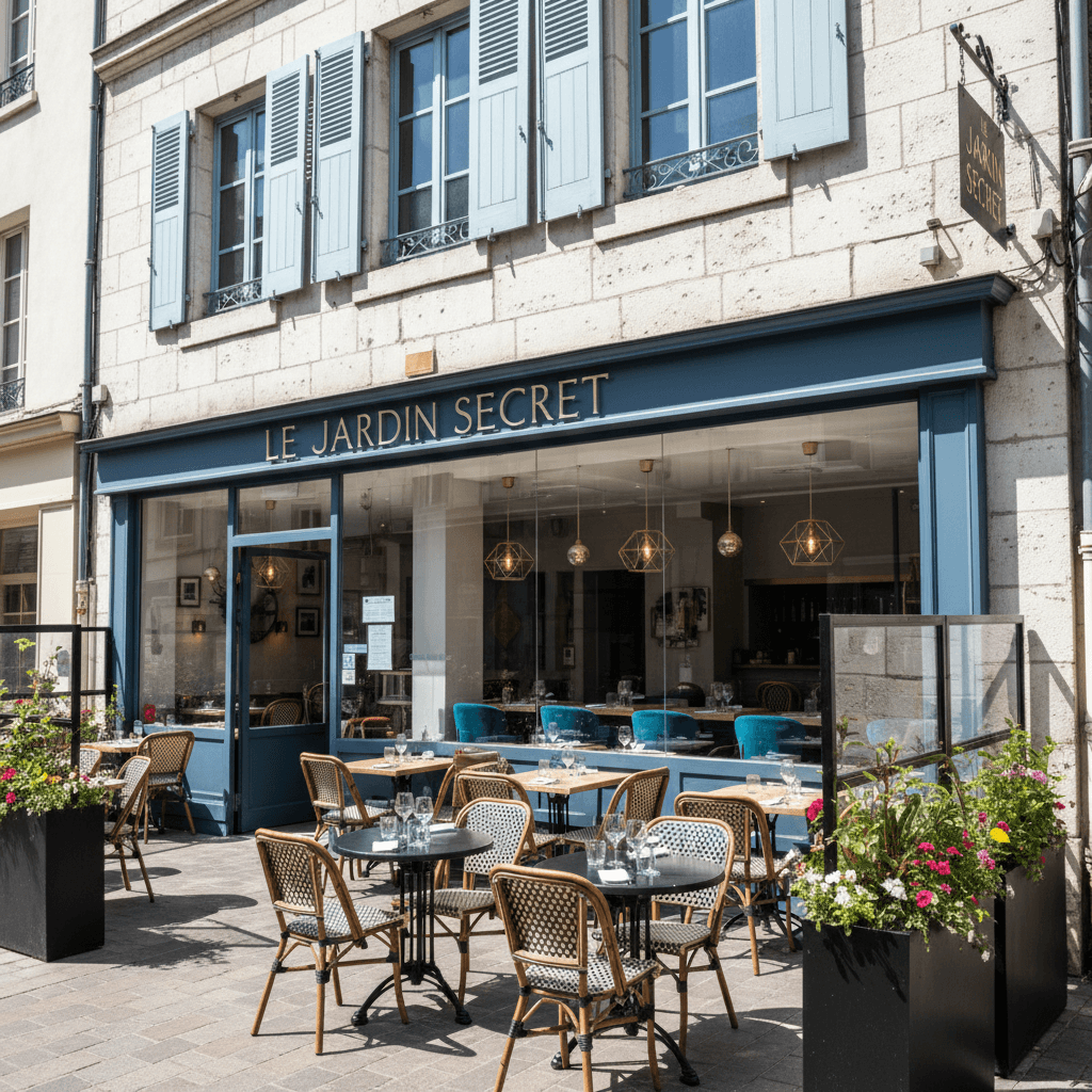 Restaurant 60m² à Nantes : terrasse - licence IV
