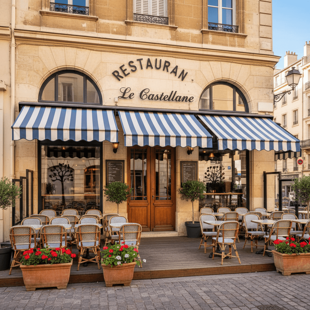 Restaurant 230m² à Marseille : terrasse - licence IV
