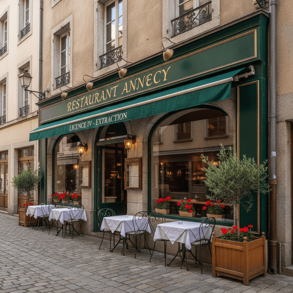Restaurant 270m² à Annecy : licence IV - extraction - Image 1