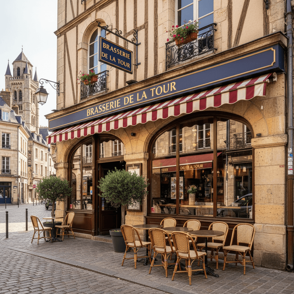 Bar-brasserie 100m² à Rouen : terrasse - licence IV