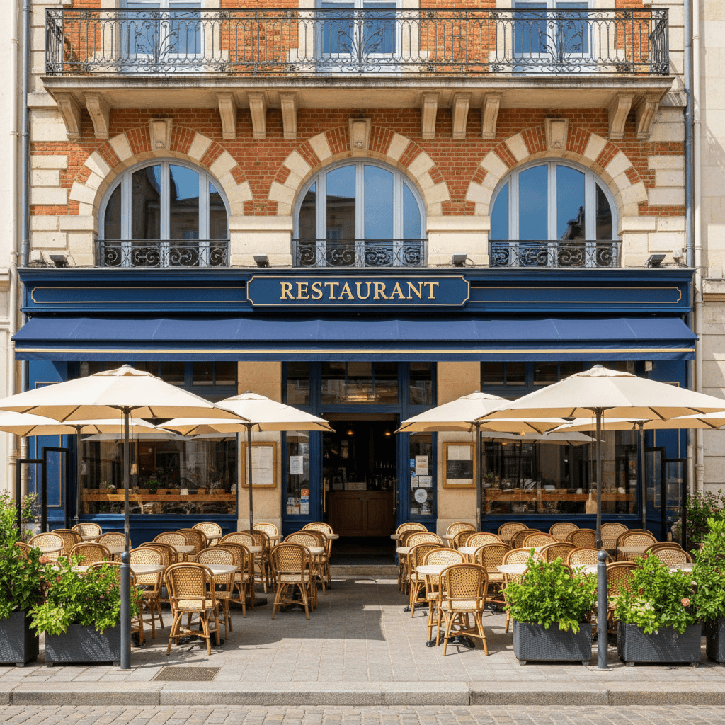 Restaurant à Amiens : terrasse - licence IV - Image 1