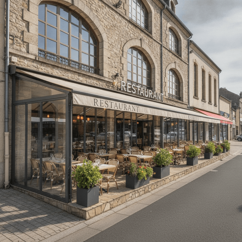 Restaurant 400m² à Épinal : terrasse - licence IV - Image 1