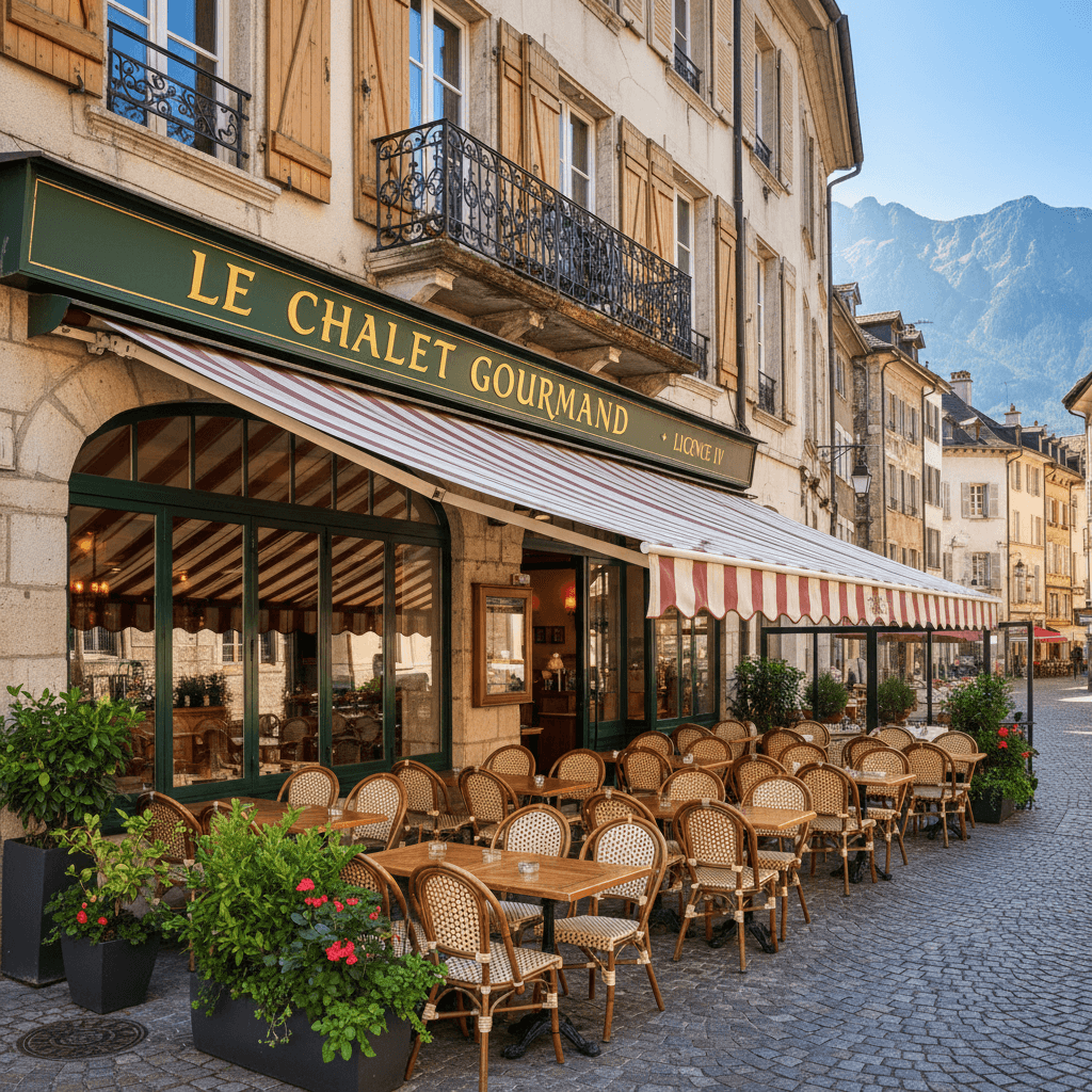Restaurant à Annecy : terrasse - licence IV - Image 1