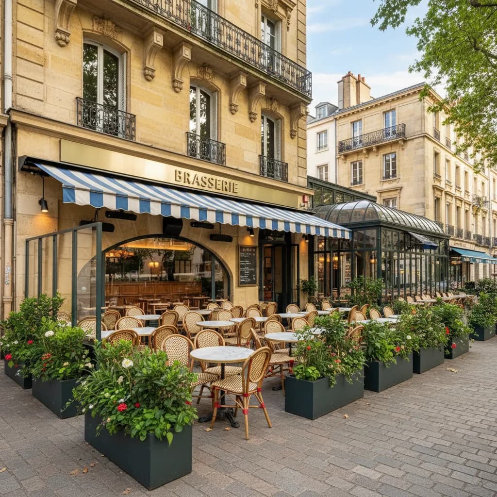 Bar-brasserie à Bordeaux : terrasse - licence IV - Image 1