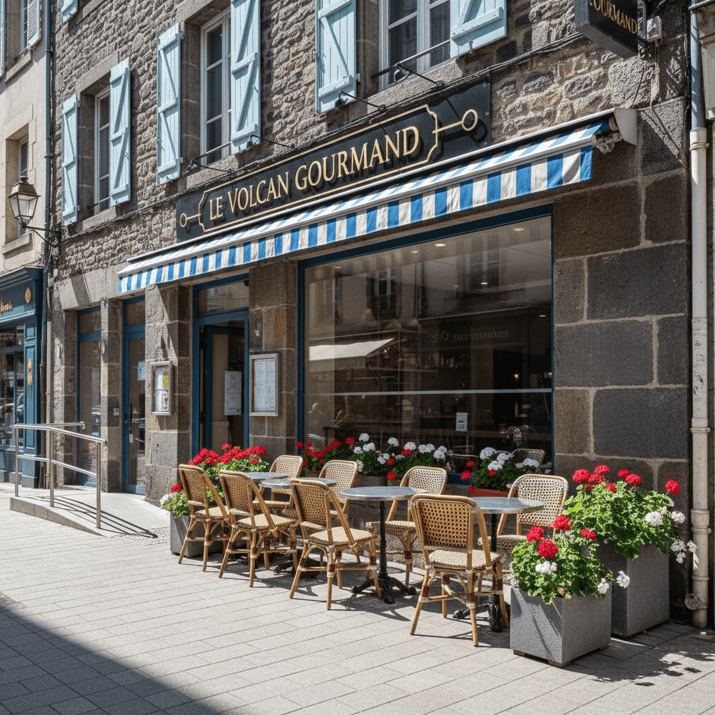 Fast-food 104m² à Clermont-Ferrand : terrasse - licence IV