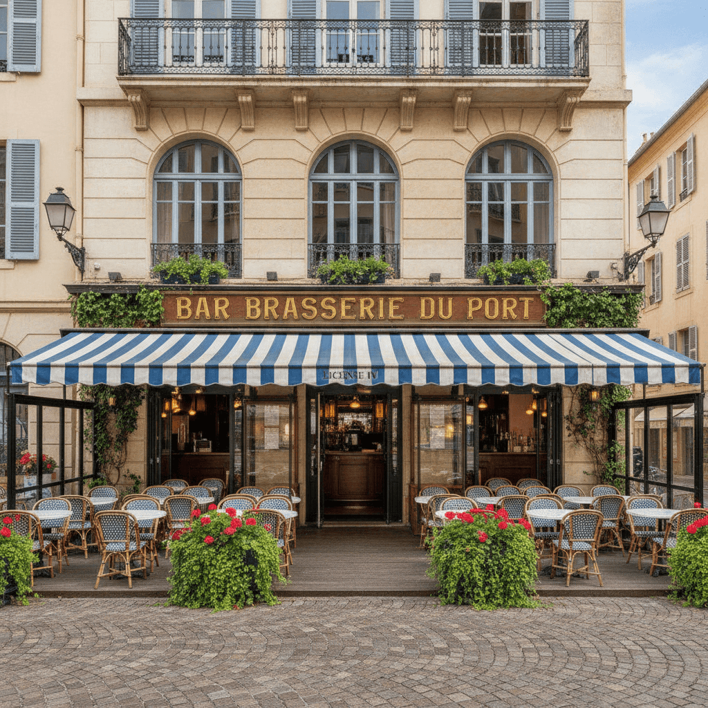 Bar-brasserie 220m² à Nice : terrasse - licence IV
