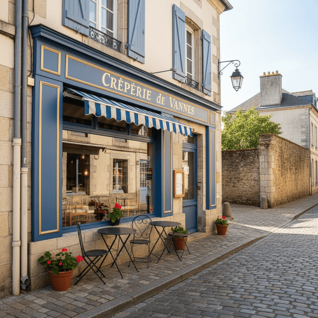Restaurant 60m² à Vannes : terrasse - licence IV - Image 1