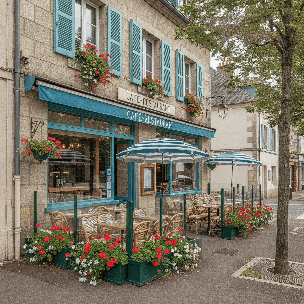 Restaurant à Anglet : terrasse - Image 1