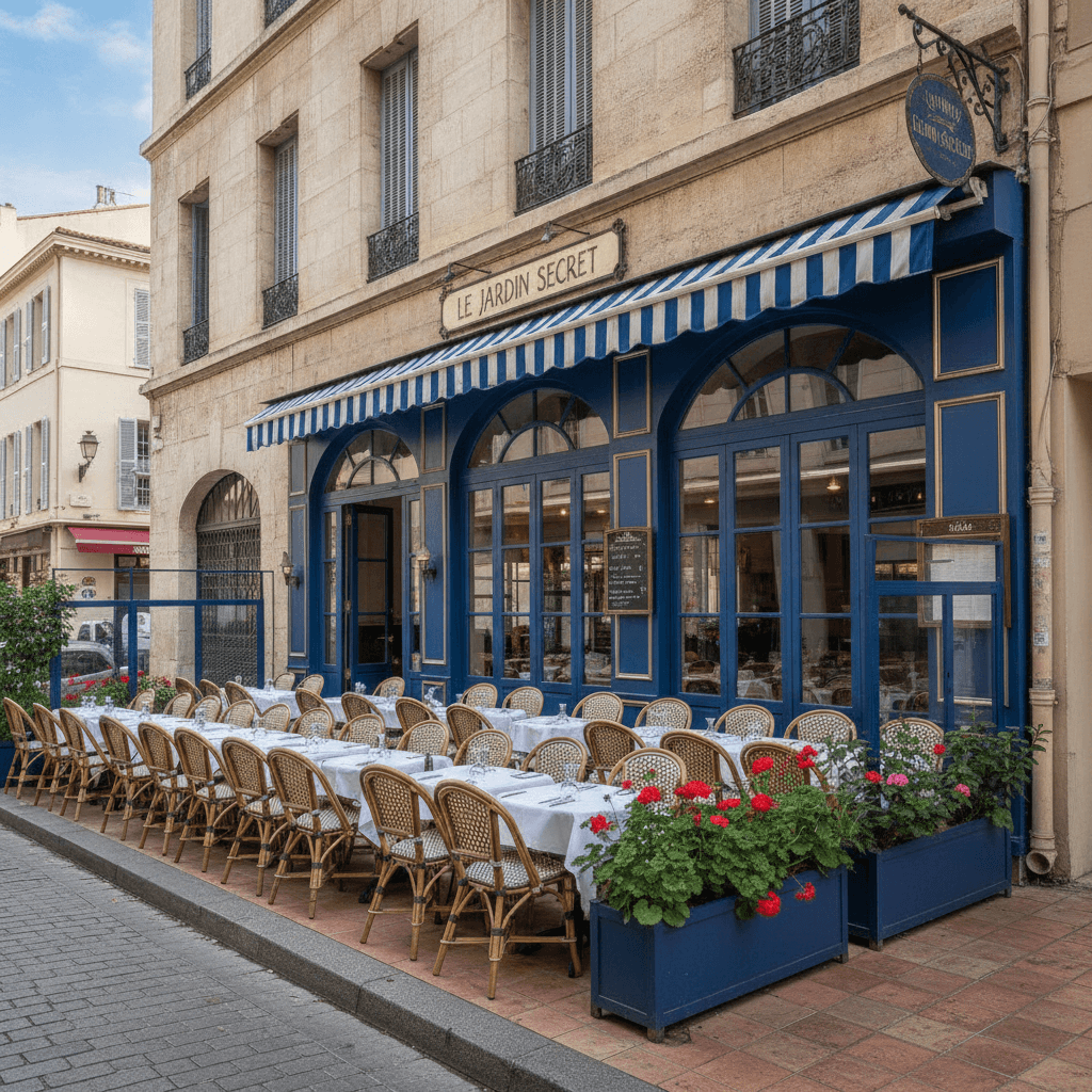 Restaurant 150m² à Marseille : terrasse - licence IV