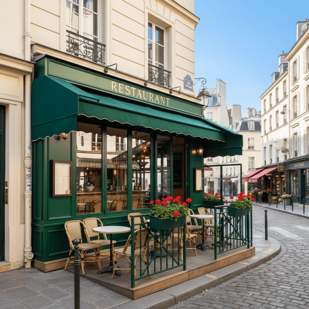 Restaurant clé en main à Paris - 41 m² avec terrasse - Image 1