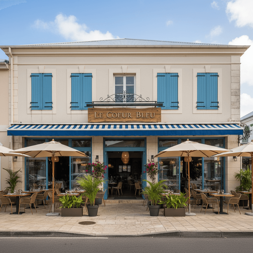 Restaurant 120m² à Pointe-À-Pitre : terrasse - licence IV - Image 1
