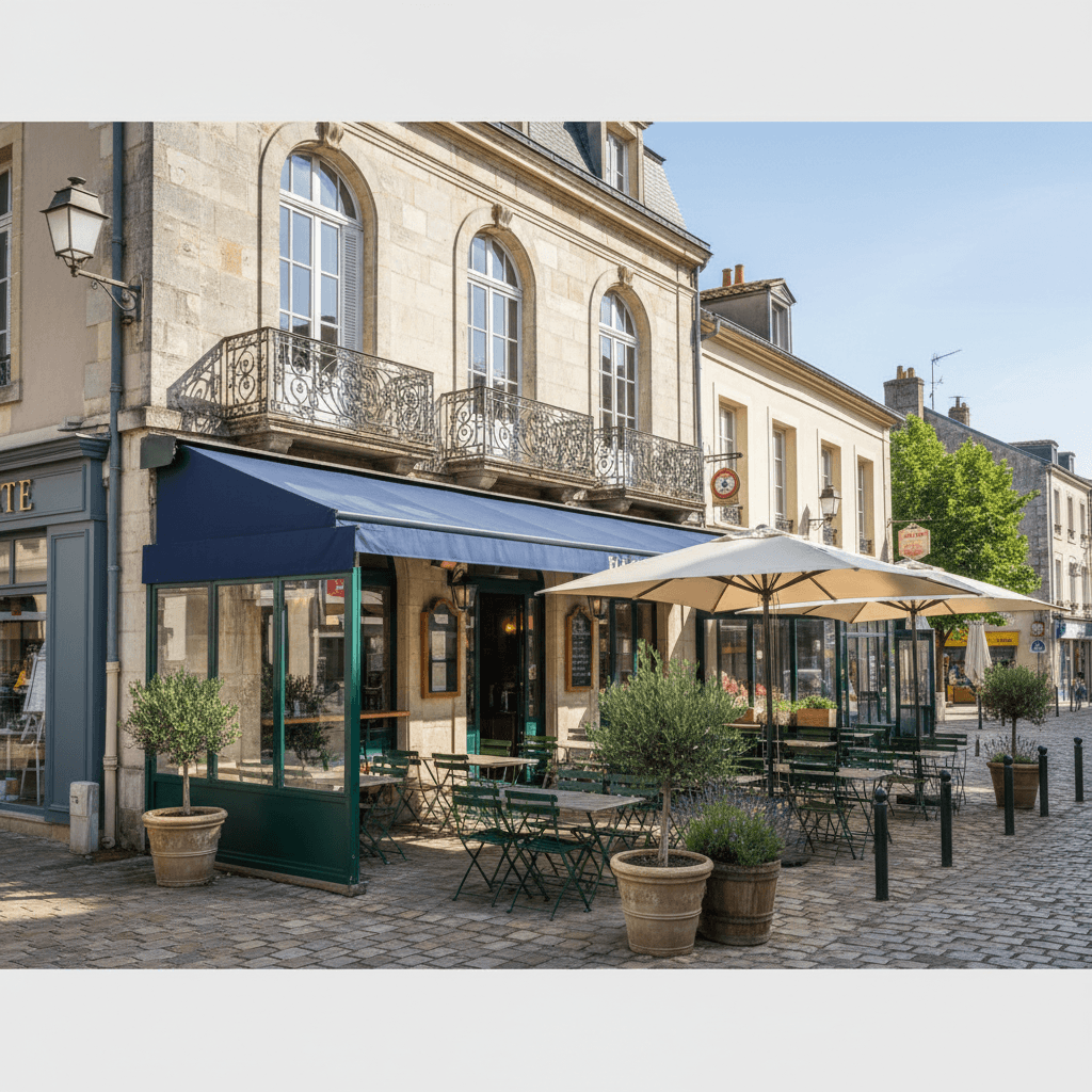 Restaurant 380m² à Langon : terrasse - licence IV - Image 1