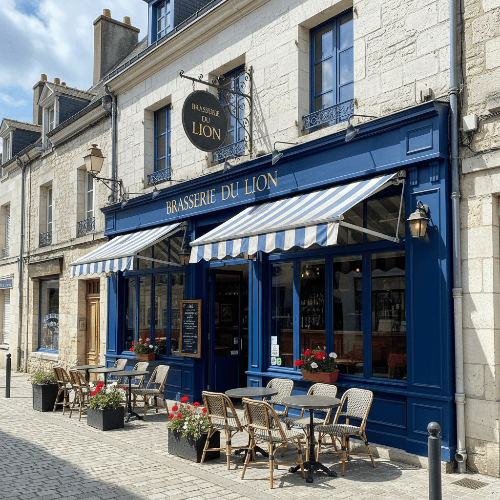 Bar-brasserie à Montaigu-Vendée : terrasse - climatisation - Image 1