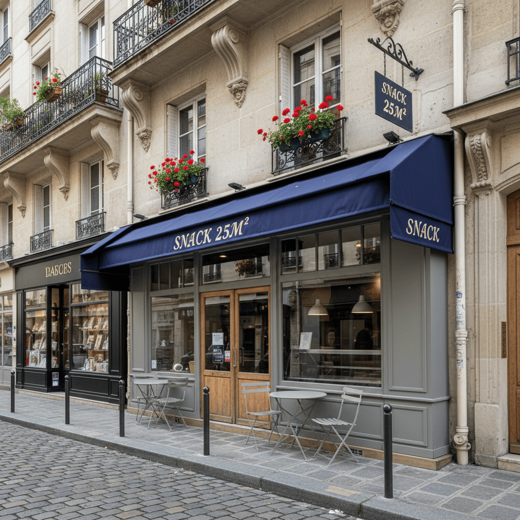 Snack 25m² à Paris
